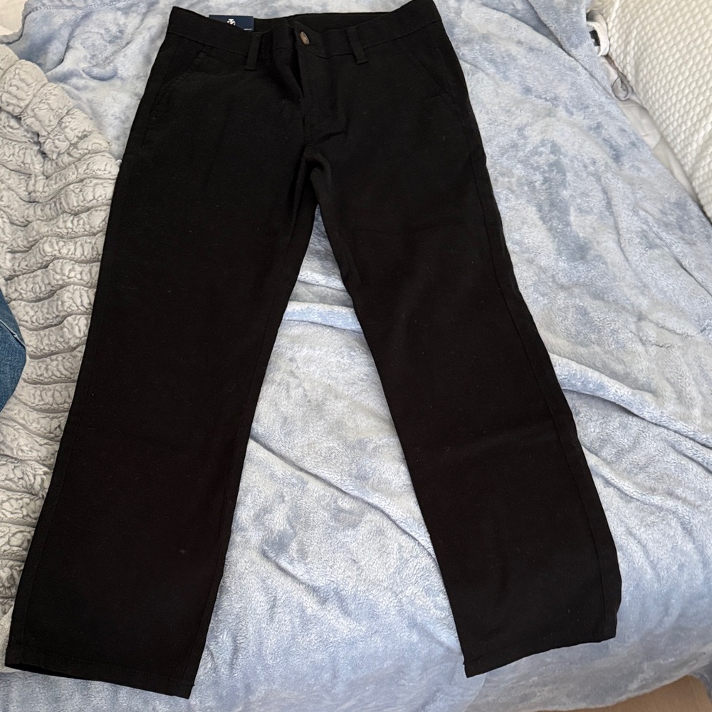Izod Men's Black Chinos